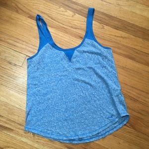 Hollister blue tank top
